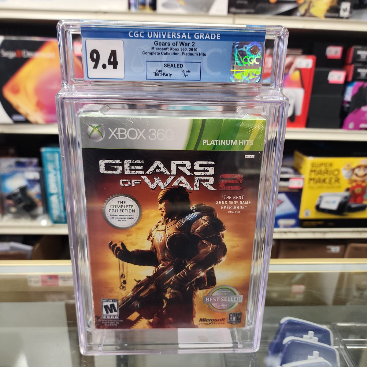 Gears of War 4 - (Sealed - P/O) (CGC Graded 9.4) (Xbox One