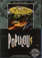 An image of the game, console, or accessory Populous - (LS) (Sega Genesis)