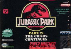 Jurassic Park 2 The Chaos Continues - (LS) (Super Nintendo)