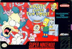 Krusty's Super Fun House - (LS Flaw) (Super Nintendo)