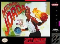 Michael Jordan Chaos in the Windy City - (CIB) (Super Nintendo)