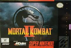 An image of the game, console, or accessory Mortal Kombat II - (Missing) (Super Nintendo)