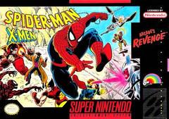 An image of the game, console, or accessory Spiderman X-Men Arcade's Revenge - (CIB Flaw) (Super Nintendo)