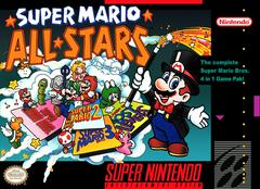 An image of the game, console, or accessory Super Mario All-Stars - (LS Flaw) (Super Nintendo)