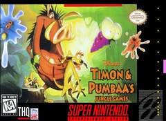 Timon and Pumbaa Jungle Games - (LS Flaw) (Super Nintendo)