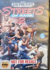 Streets of Rage 2 [Not For Resale] - (CIB) (Sega Genesis)