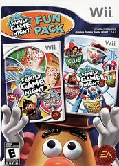 An image of the game, console, or accessory Hasbro Family Game Night Fun Pack - (CIB) (Wii)