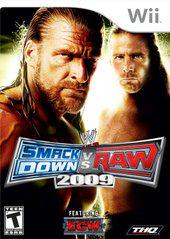 An image of the game, console, or accessory WWE Smackdown vs. Raw 2009 - (Missing) (Wii)