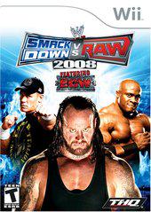 An image of the game, console, or accessory WWE Smackdown vs. Raw 2008 - (Missing) (Wii)