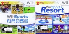 An image of the game, console, or accessory Wii Sports & Wii Sports Resort - (LS) (Wii)