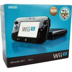 Wii U Console Deluxe Black 32GB - (LS Flaw) (Wii U)