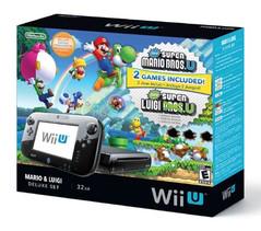 Wii U Console Deluxe: Mario & Luigi Edition - (CIB) (Wii U)