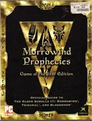 Morrowind Prophecies [Game of the Year Edition] - (P/O Book) (Strategy Guide)