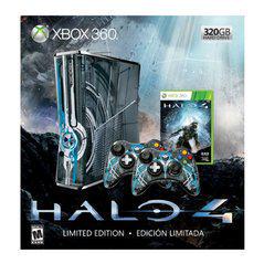 Halo 4 Limited Edition 320GB Blue Console - (LS Flaw) (Xbox 360)