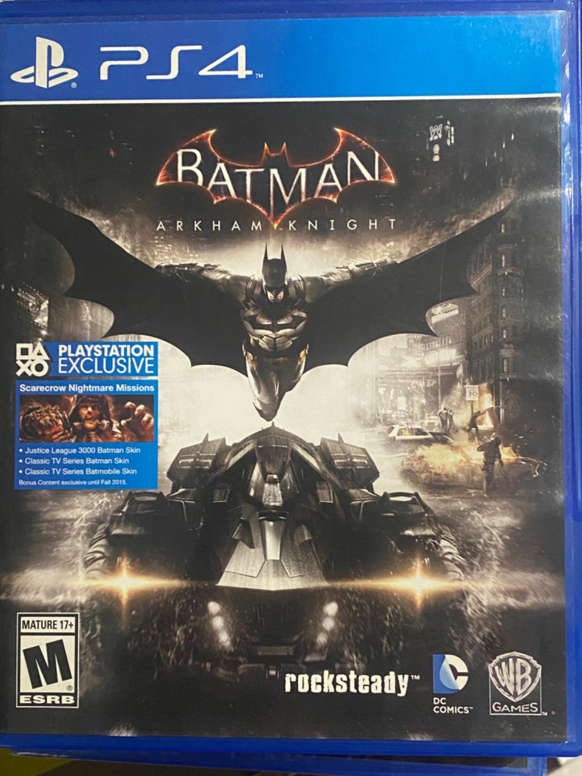 Batman Arkham Knight [Not For Resale] - (CIB) (Playstation 4)