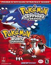 Pokemon Ruby & Sapphire [Prima] - (P/O Book) (Strategy Guide)