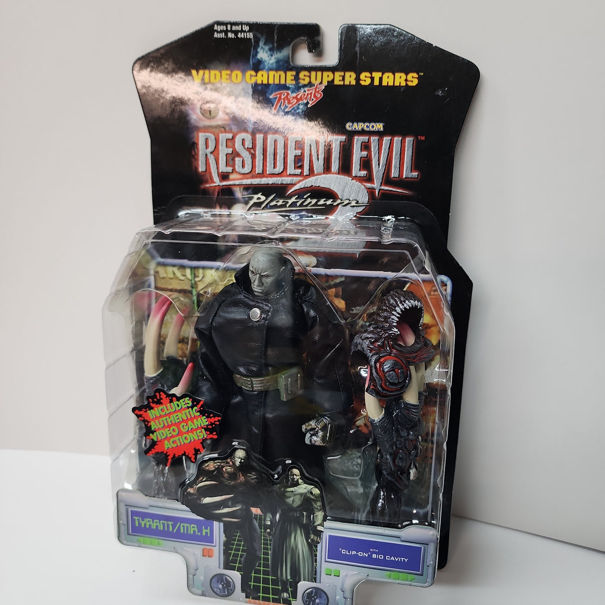 Resident Evil 2 Platinum Tyrant/ Mr. X Figure - (Sealed - P/O) (ToyBiz) (1998)