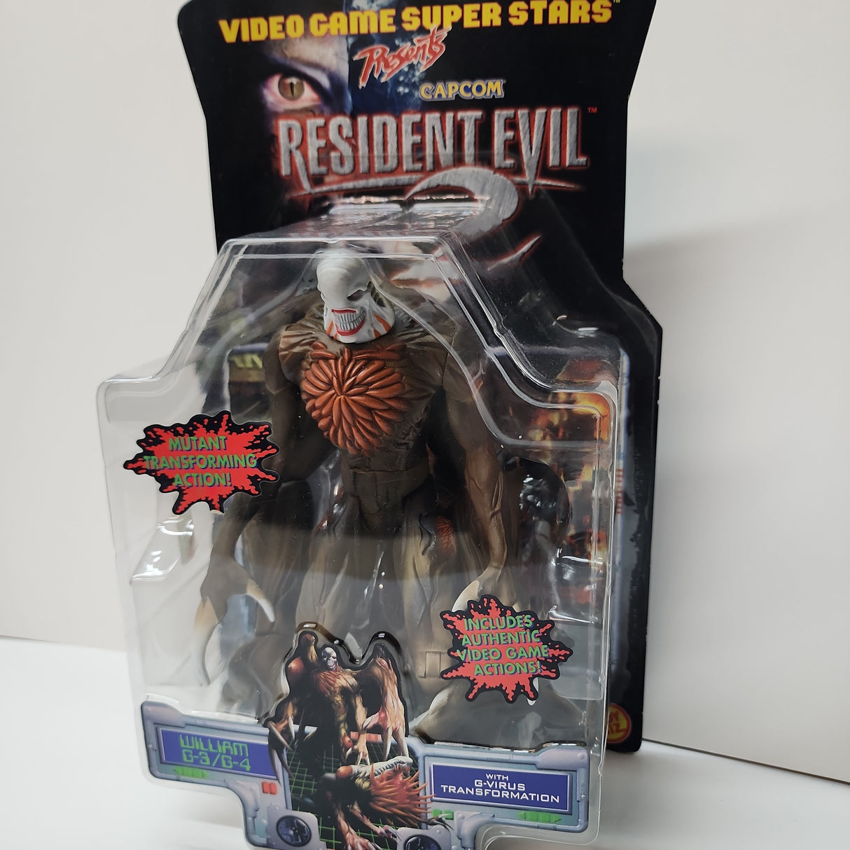 Resident Evil 2 William G-3/G-4 Figure - (Sealed - P/O) (ToyBiz) (1998)