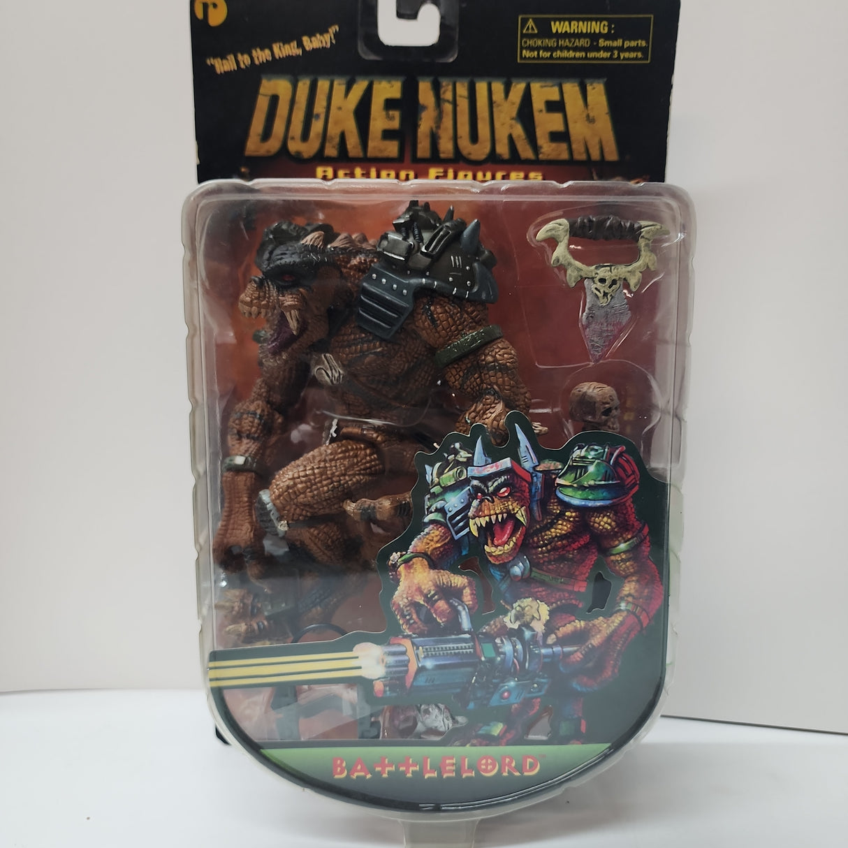 Duke Nukem Battlelord Action Figure -(Sealed - P/O) (1997) (Resaurus)