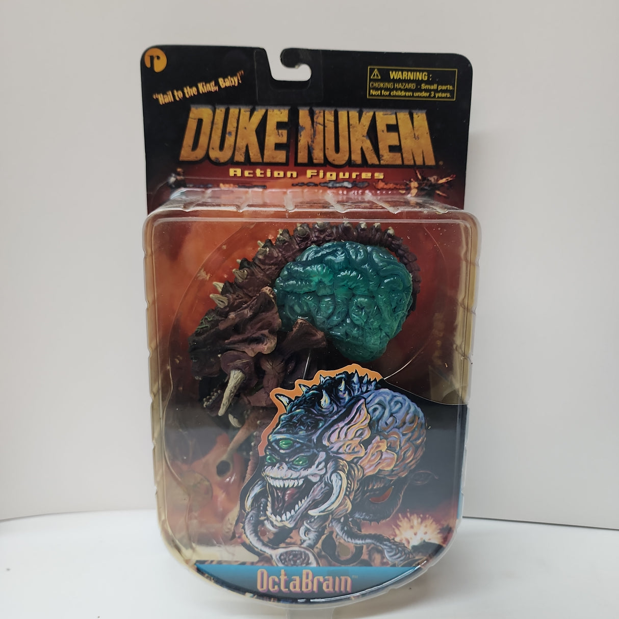 Duke Nukem OctaBrain Action Figure -(Sealed - P/O) (1997) (Resaurus)