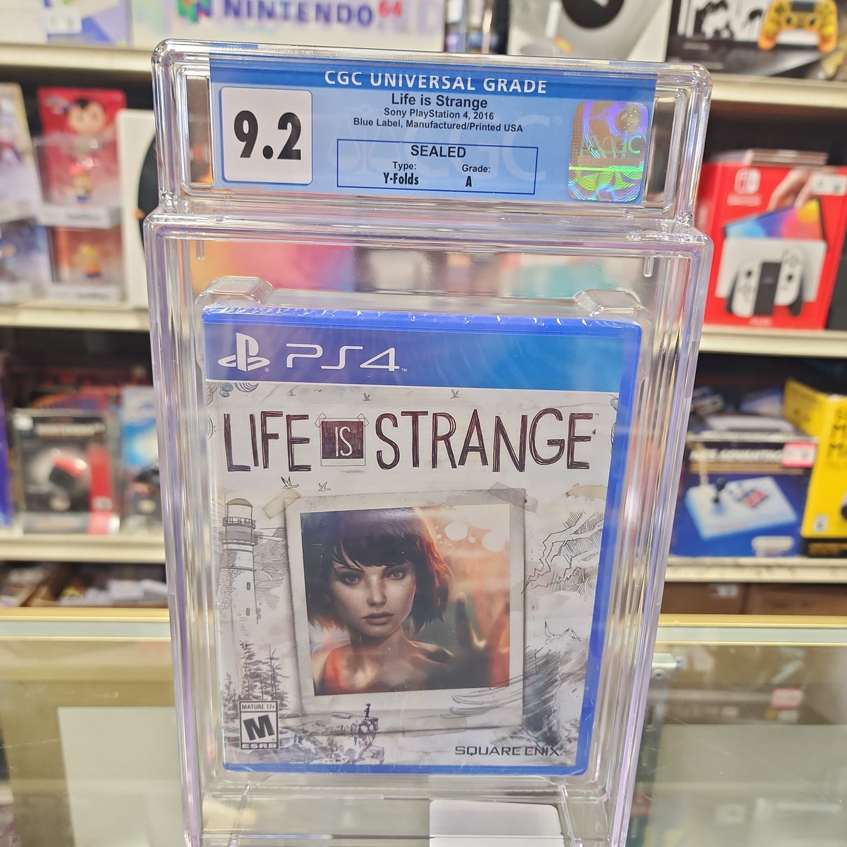 An image of the game, console, or accessory Life is Strange - (CGC 9.2) (Sealed - P/O) (Playstation 4)