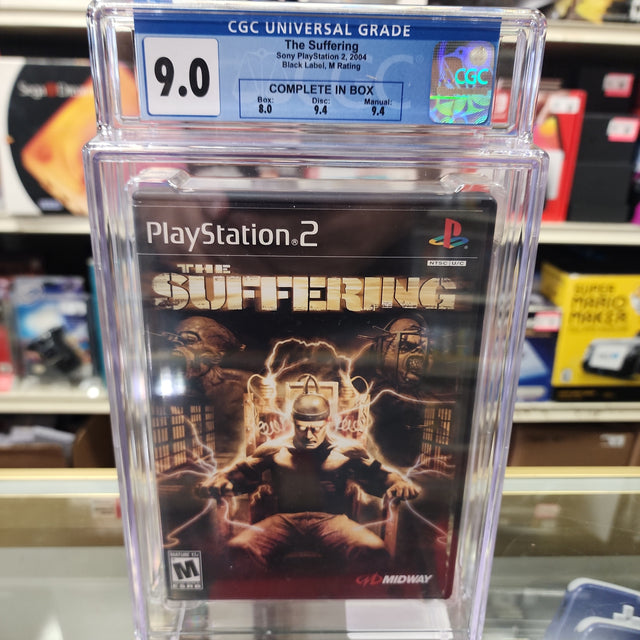 An image of the game, console, or accessory The Suffering - (CGC 9.0) (CIB) (Playstation 2)