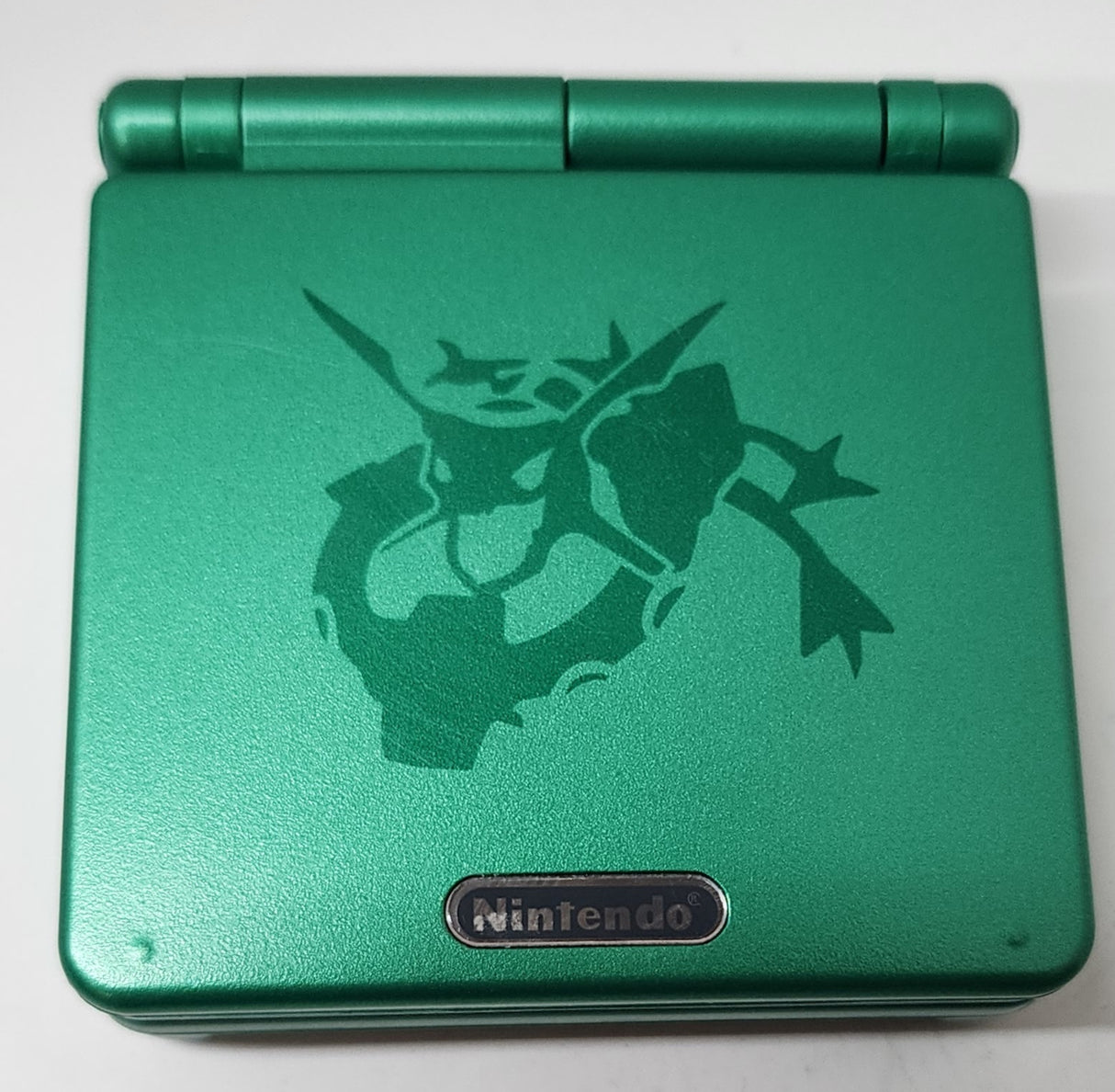 Custom Raquaza Gameboy Advance SP - (LS Flaw-Read Description) (GameBoy Advance)