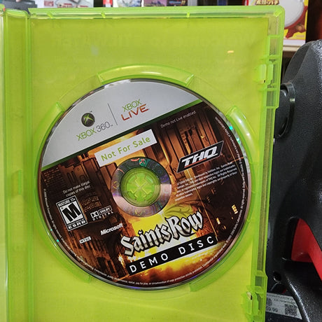 Saints Row Demo Disc - Not For Resale - (CIB) (Xbox 360)