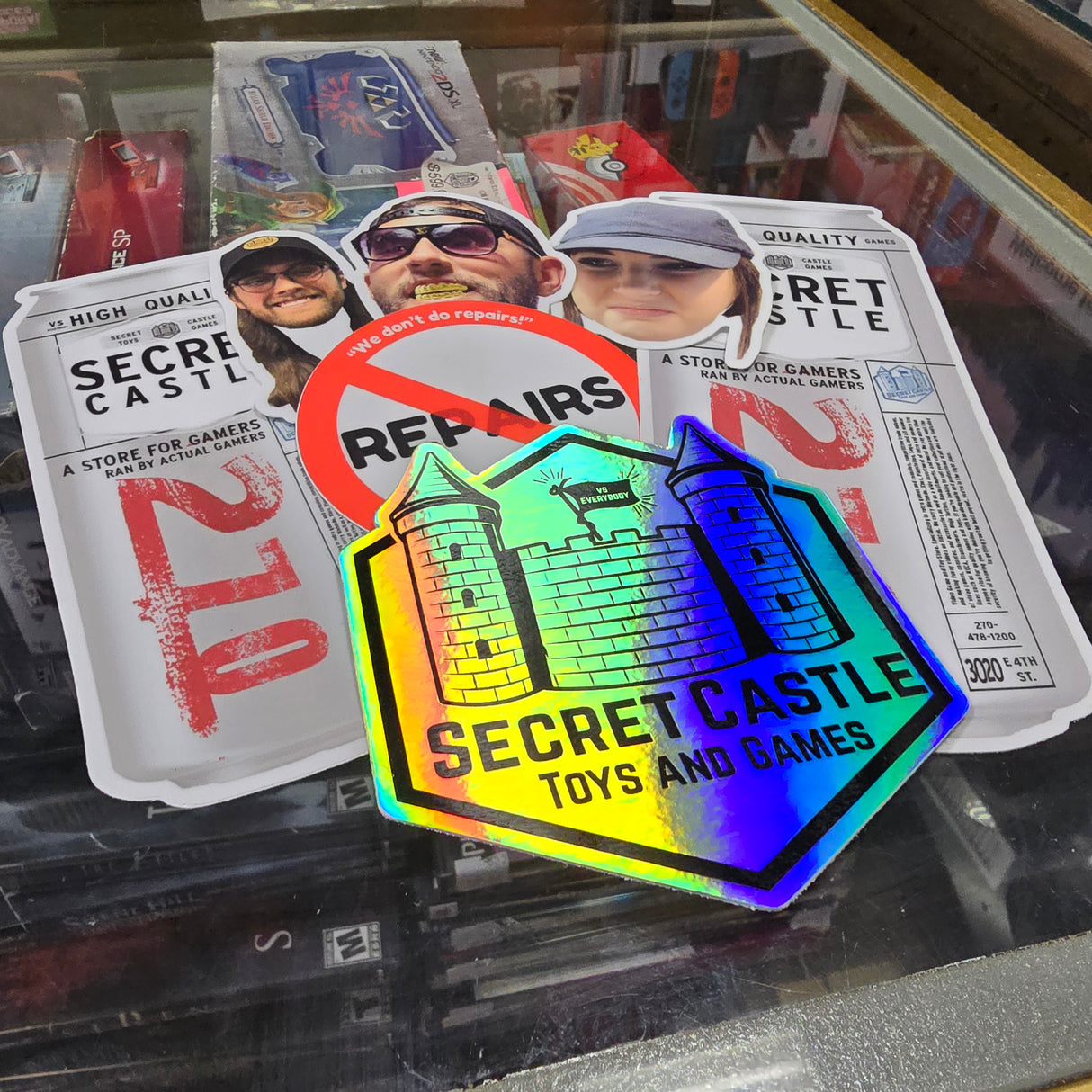 Secret Castle Premium 7-Sticker Pack