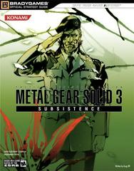 Metal Gear Solid 3: Subsistence [BradyGames] - (LS) (Strategy Guide)