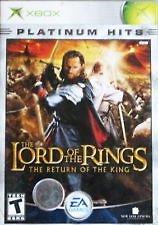 An image of the game, console, or accessory Lord of the Rings Return of the King [Platinum Hits] - (CIB) (Xbox)