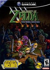 Zelda Four Swords Adventures [Big Box] - (CIB) (Gamecube)