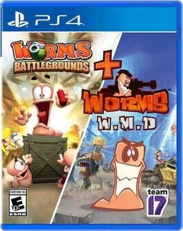 Worms Battlegrounds + Worms W.M.D - (CIB) (Playstation 4)