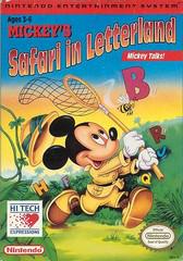 Mickey's Safari in Letterland - (LS Flaw) (NES)