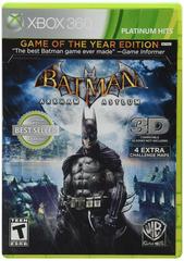 Batman: Arkham Asylum [Game Of The Year Edition Platinum Hits] - (CIB) (Xbox 360)