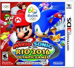 An image of the game, console, or accessory Mario & Sonic at the Rio 2016 Olympic Games - (CIB) (Nintendo 3DS)