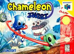 An image of the game, console, or accessory Chameleon Twist - (CIB Flaw) (Nintendo 64)