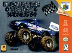 An image of the game, console, or accessory Monster Truck Madness - (CIB Flaw) (Nintendo 64)