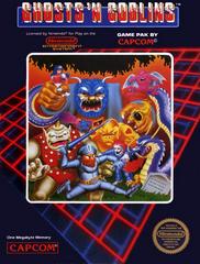 Ghosts 'n Goblins [5 Screw] - (CIB) (NES)