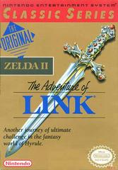 Zelda II The Adventure of Link [Gray Cart] - (CIB) (NES)