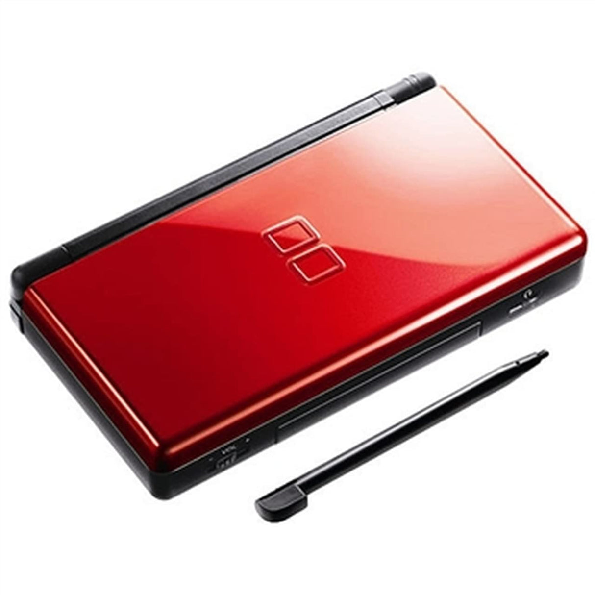 Red/Black Nintendo DS Lite - (LS Flaw) (Nintendo DS)