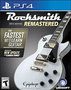 An image of the game, console, or accessory Rocksmith 2014 Edition Remastered - (CIB) (Playstation 4)