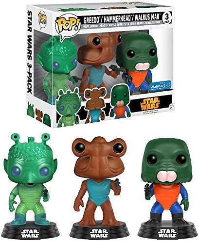 Funko Pop Greedo/Hammerhead/Walrus Man