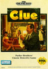 Clue [Cardboard Box] - (CIB Flaw) (Sega Genesis)