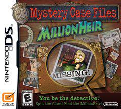 An image of the game, console, or accessory Mystery Case Files MillionHeir - (CIB) (Nintendo DS)