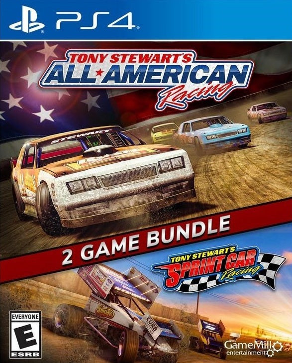 Tony Stewart's All American Racing 2 Game Bundle - (CIB) (Playstation 4)