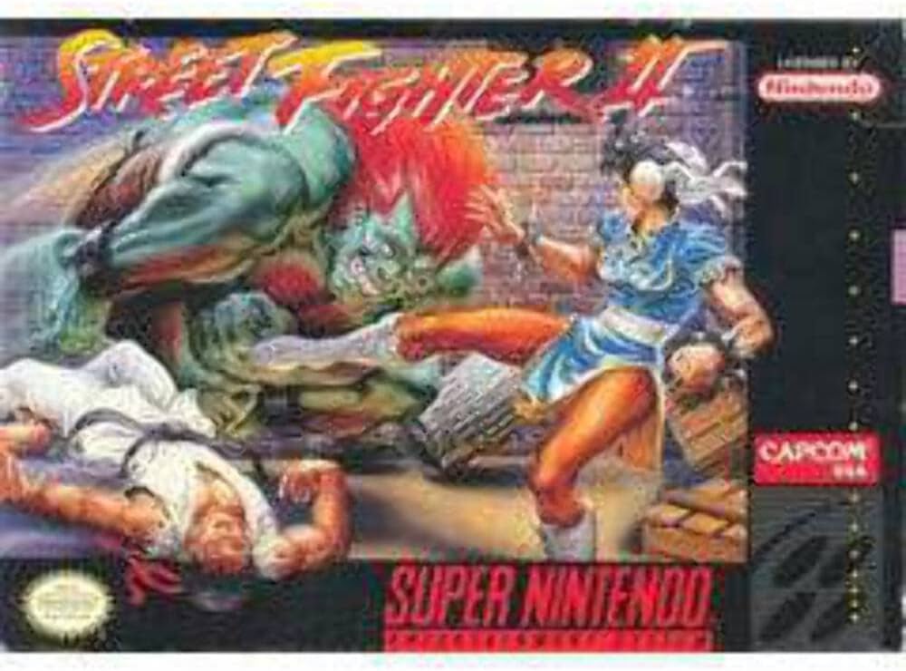 Street Fighter II - (LS Flaw) (Super Nintendo)