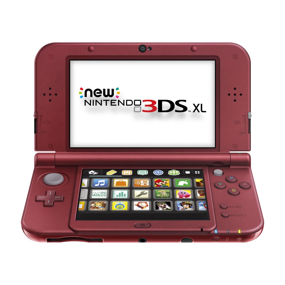 New Nintendo 3DS XL Red - (LS Flaw) (Nintendo 3DS)