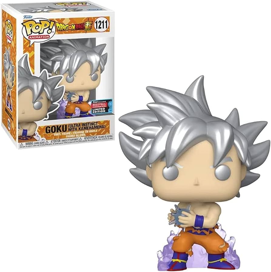 Funko Pop Animation Goku Ultra Instinct with Kamehameha #1211