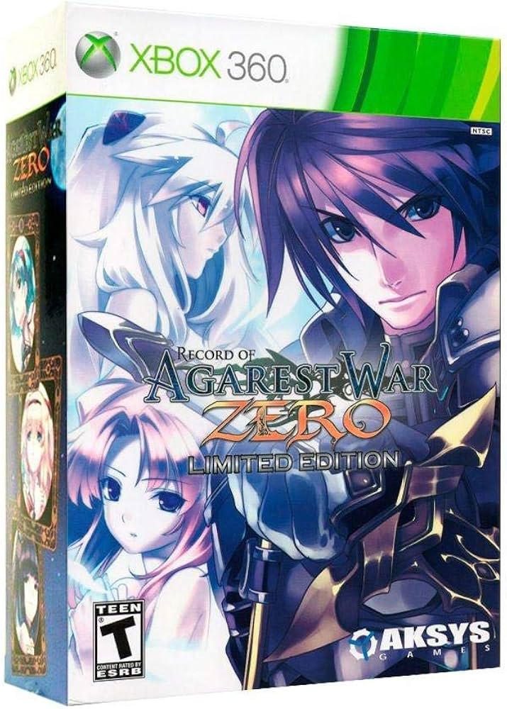 Record of Agarest War Zero Limited Edition - (CIB) (Xbox 360)